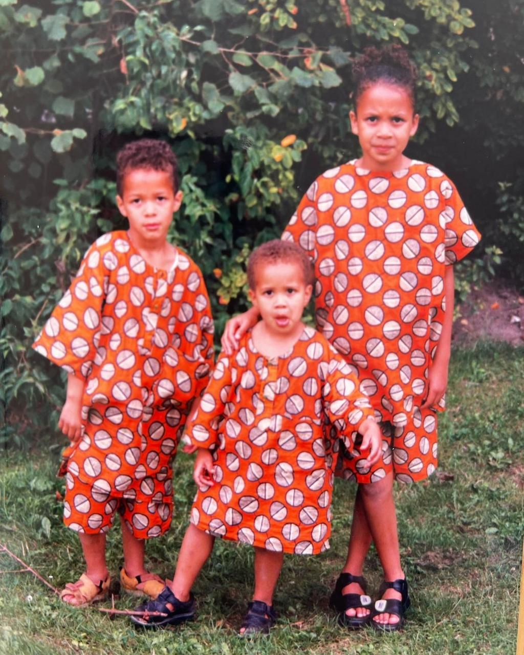 Troost-Ekong reminds Nigerians he is a 'Naija boy' throwback pictures.
