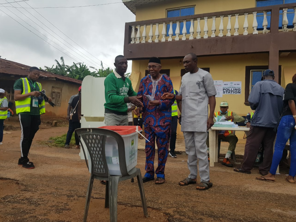 Pa Sunday David Ogundele. [Daily Trust]