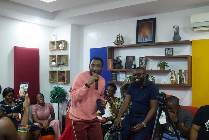 Timi Dakolo hosts 12 lucky fans to intimate event for Valentine's Day