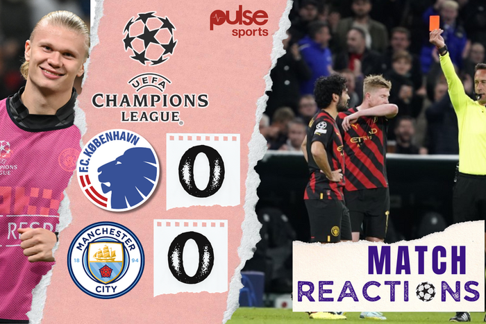 Manchester City were held to a stalemate in Copenhagen on Tuesday night in the UCL