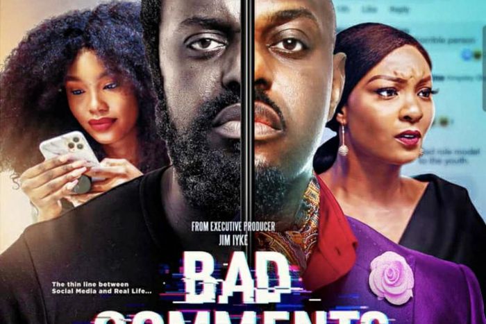 Bad Comments movie executive produced by Jim Iyke [Instagram]