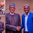 President Buhari meets Omeruo In Spain
