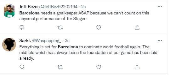 Reactions as Barcelona knock out Napoli