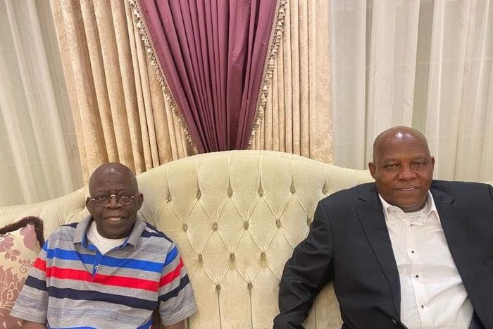 APC Presidential candidate, Bola Ahmed Tinubu, and his running mate and former Borno state Governor, Kashim Shettima. [Twitter/@Arewa_Source]
