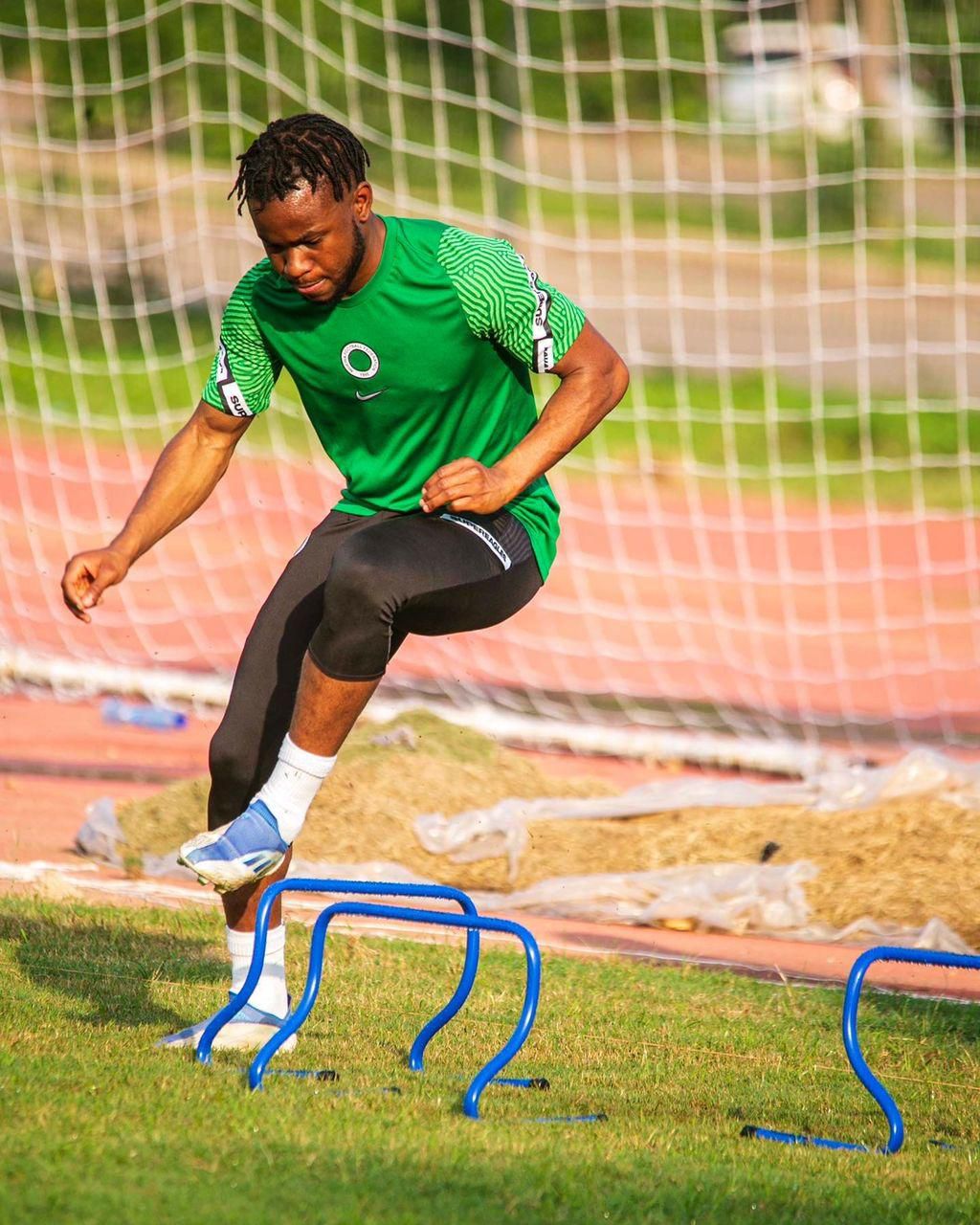 Ademola Lookman is put through his paces