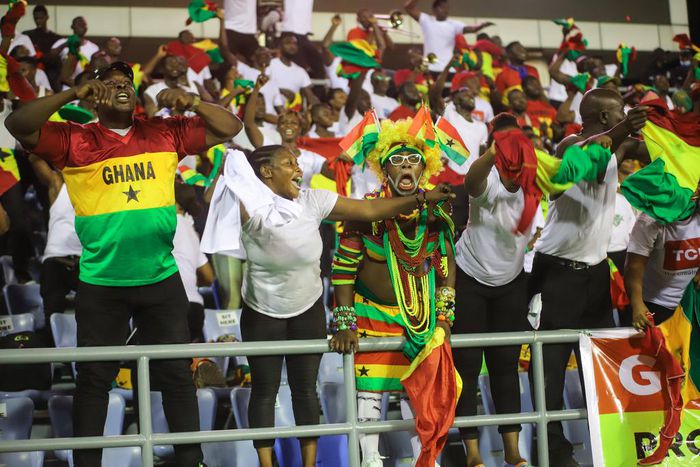 Ghana fans (IMAGO/Shengolpixs)