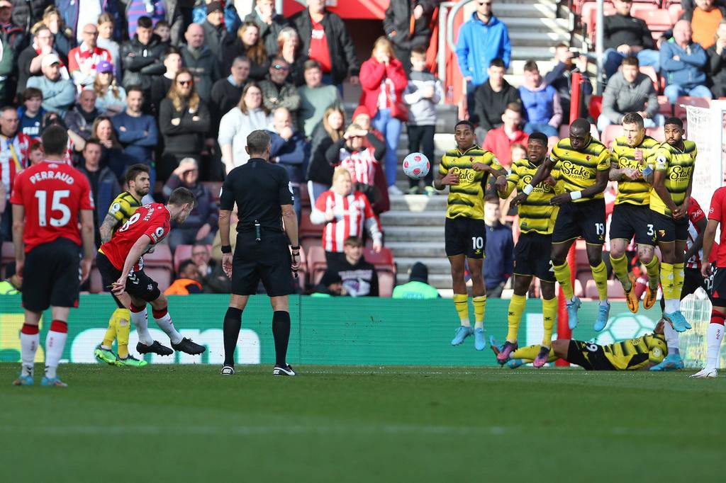James Ward-Prowse almost equalized with a trademark freekick in the dying minutes of the game