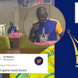Social media reactions after a pastor was spotted wearing a BetKing shirt in church