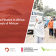 Climate finance needs of African countries l Social media banner