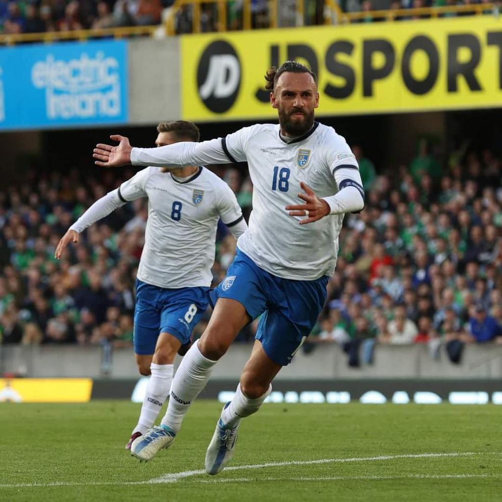 Vedat Muriqi of Osasuna.