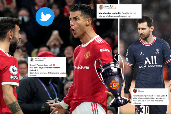 Social media reactions to Manchester United's 2-0 win over Brighton in the Premier league on Tuesday