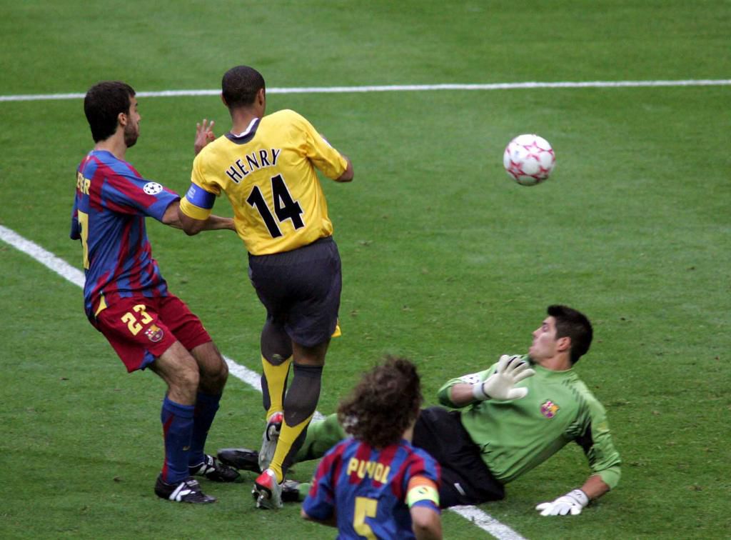 Thierry Henry missed multiple opportunities to kill the game for Arsenal