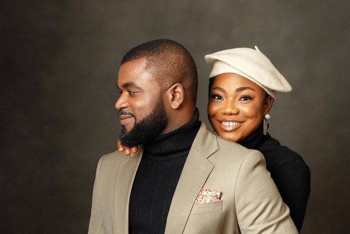 Mercy Chinwo and her husband to be, Blessed [Instagram/TheOfficialBlessed]