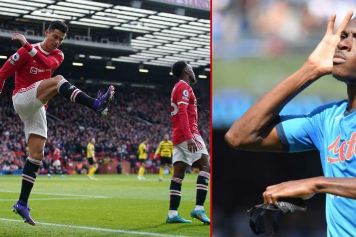 Osimhen and Ronaldo could potentially lead Napoli's attack next season