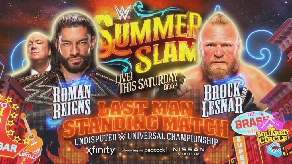 Roman Reigns (Champion) vs Brock Lesnar