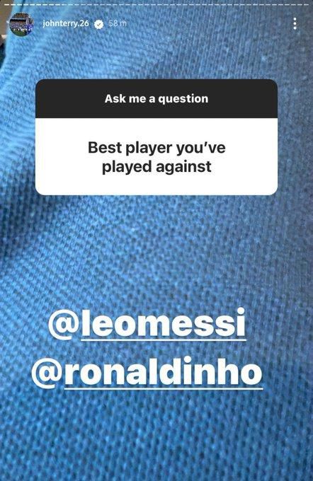 Reactions as Chelsea icon John Terry confesses love for Barcelona