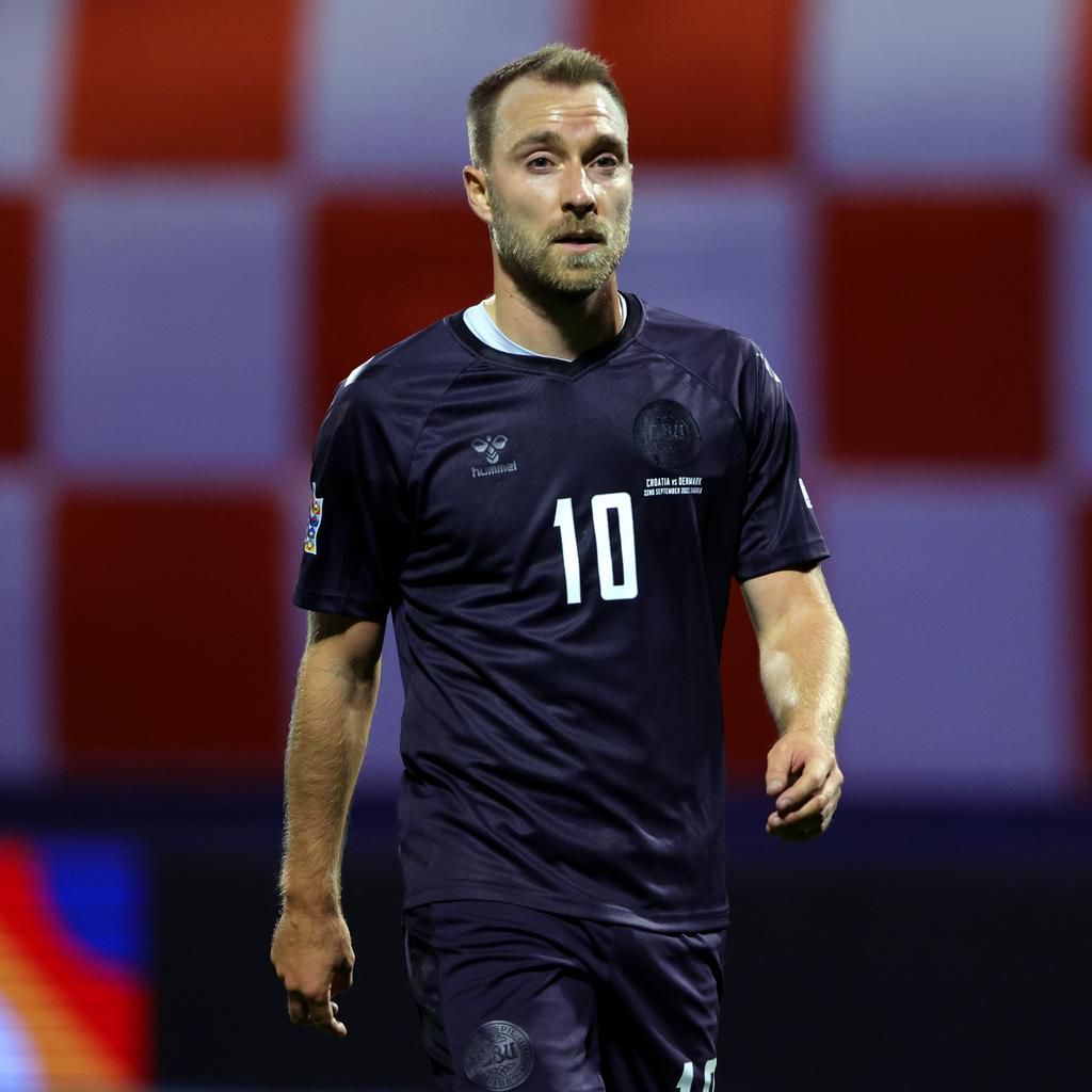 It was heartbreak for Eriksen despite scoring for Denmark.