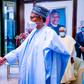 President Muhammadu Buhari receives in audience Karim Ahmad Khan, International Criminal Court (ICC) Prosecutor at the State House, Abuja. [Presidency]