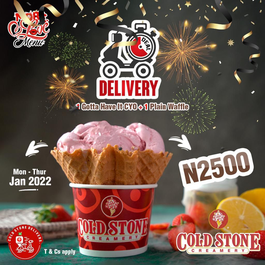 Cold Stone’s tasty new year with mouth-watering offers