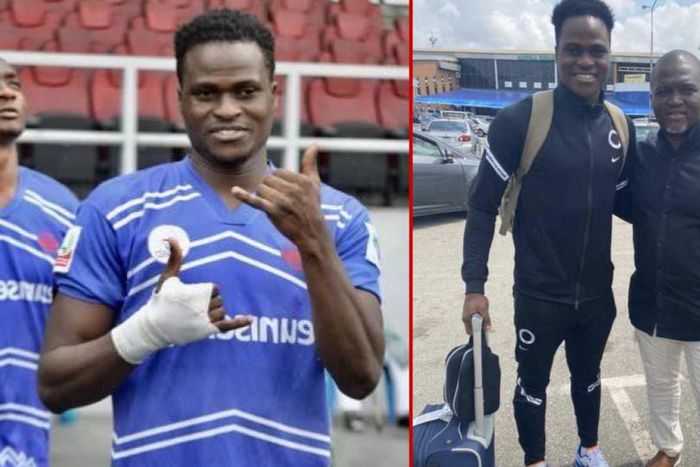 Ishaq Rafiu is embroiled in transfer controversy between Rivers United and NK Maribor
