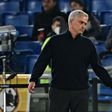 Jose Mourinho was frustrated as Roma drew at home with Verona