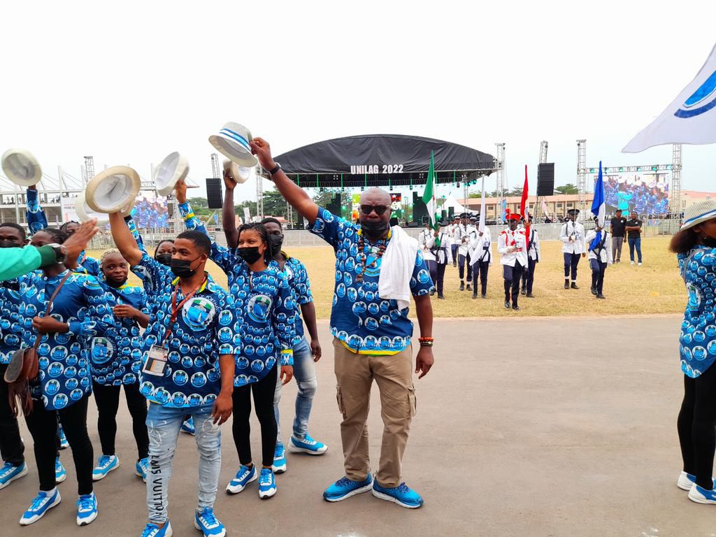 University of Port Representatives led by the legendary Sam Dede.