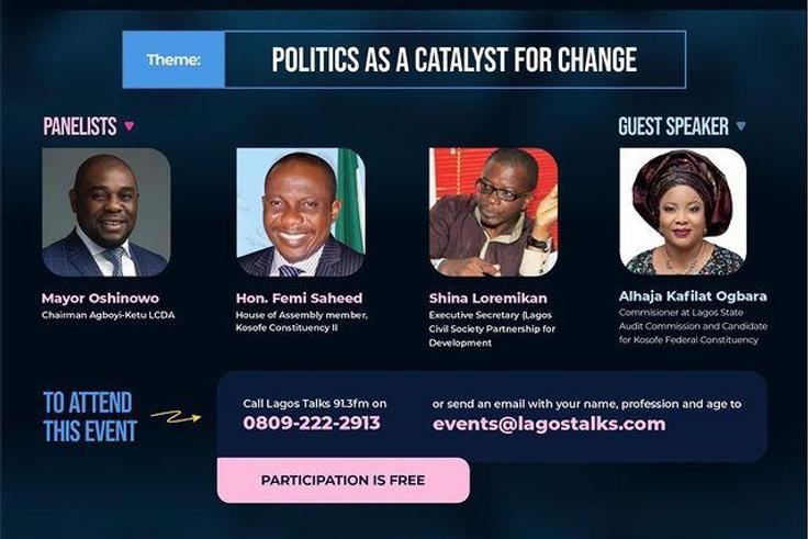 Lagos Talks 91.3FM organises town hall meetings