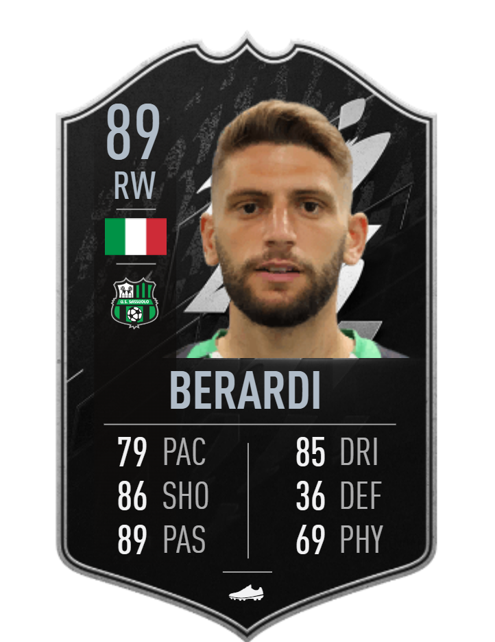 Domenico Berardi FIFA TOTW Card