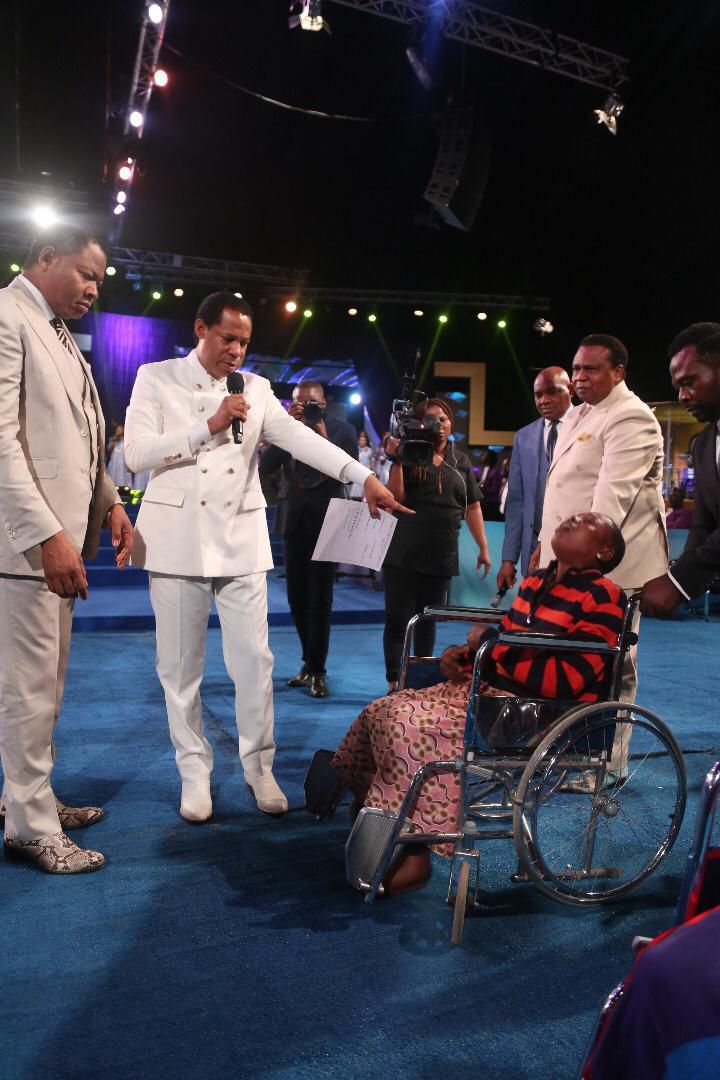 Avalanche of miracles, salvation, and blessings on Day 1 of the world’s largest healing crusade with Pastor Chris