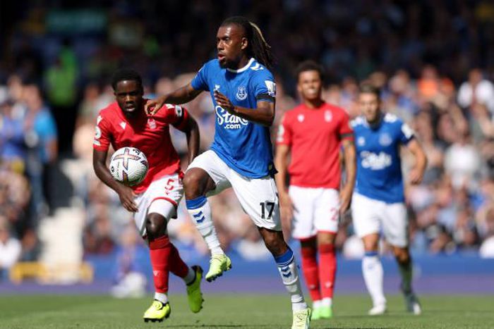 Alex Iwobi has been in imperious form so far this season for Everton