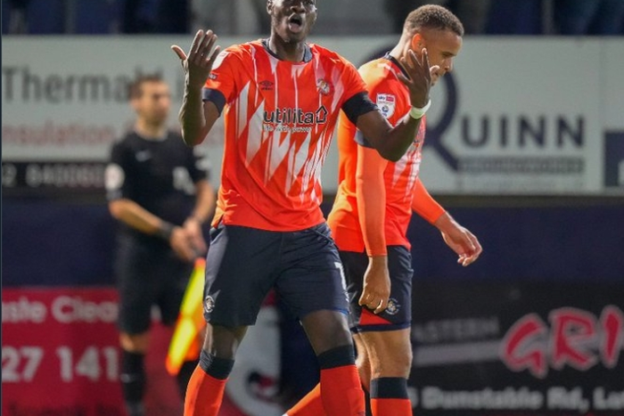 Elijah Adebayo scored 16 goals last season to finish as top scorer for Luton