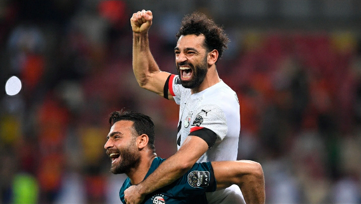 Egypt's heroes Mo Gabaski and Mo Salah.