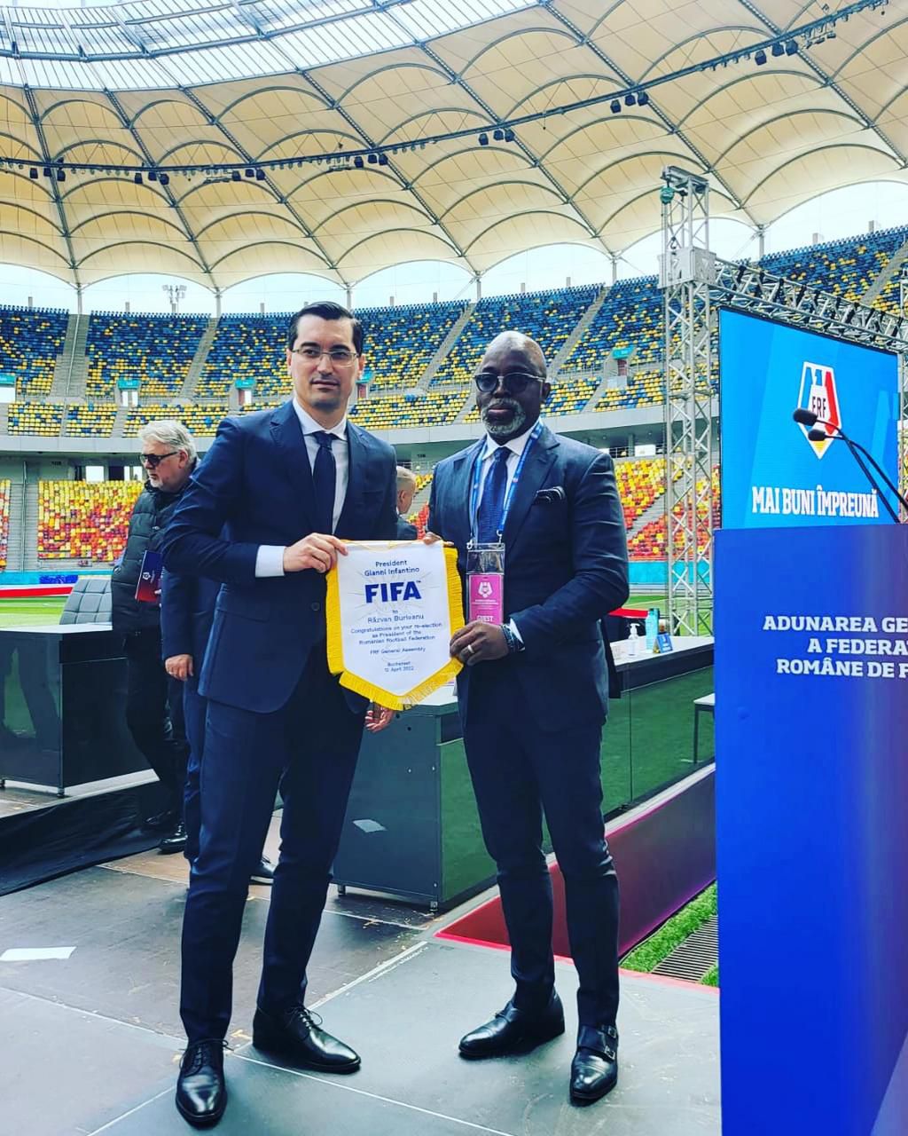 Amaju Pinnick is yet to recover from the Super Eagles failure to qualify for the 2022 FIFA World Cup