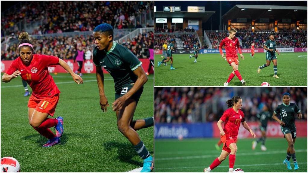 The Super Falcons of Nigeria recorded a 1-2 victory away against Canada in Langford