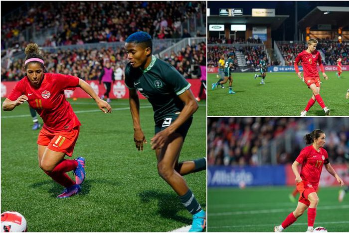 The Super Falcons of Nigeria recorded a 1-2 victory away against Canada in Langford