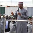 Comptroller-General of Nigeria Customs Service, Hammed Ali, addressing the agency's personnel.