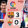 Social media reactions as Barcelona thrash Elche 3-0 in La Liga