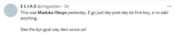 Nigerians react to Maduka Okoye's error vs Algeria B team
