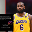 A US Instagram model has threatened to expose LeBron James on Instagram