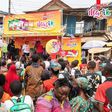 Ronke Ojo stormed Lagos market for Goodlife Magik Fruit Drink