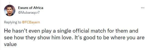 Reactions to Bayern Munich's celebration of Sadio Mane