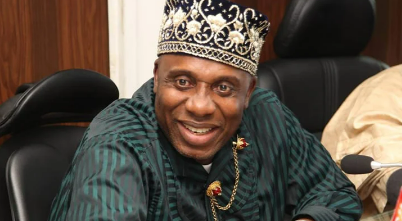 Rotimi Amaechi, Nigeria's Minister of Transportation now in the race to succeed President Muhammadu Buhari. (Punch)