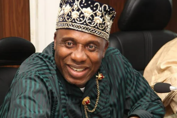 Rotimi Amaechi, Nigeria's Minister of Transportation now in the race to succeed President Muhammadu Buhari. (Punch)