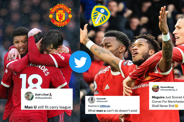 Reactions to Manchester United's convincing win against Leeds on Sunday
