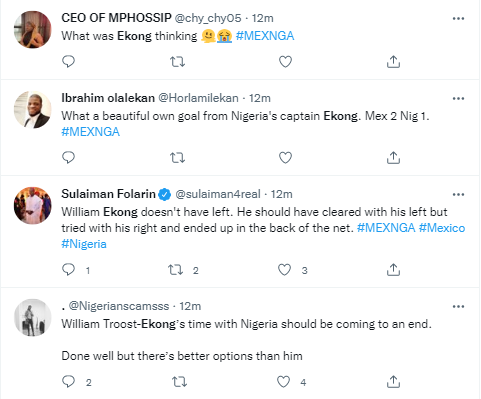 Reactions as Mexico beat Super Eagles 2-1 in friendly game