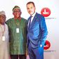 L-R: Dr. Salisu Dahiru, Director General, National Council on Climate Change; Dr Newton Jibunoh, Founder, Fight Against Desert Encroachment (FADE Africa) and Matthieu Seguin, Managing Director, Nigerian Bottling Company (NBC) Ltd. at the 2022 NBC Stake...