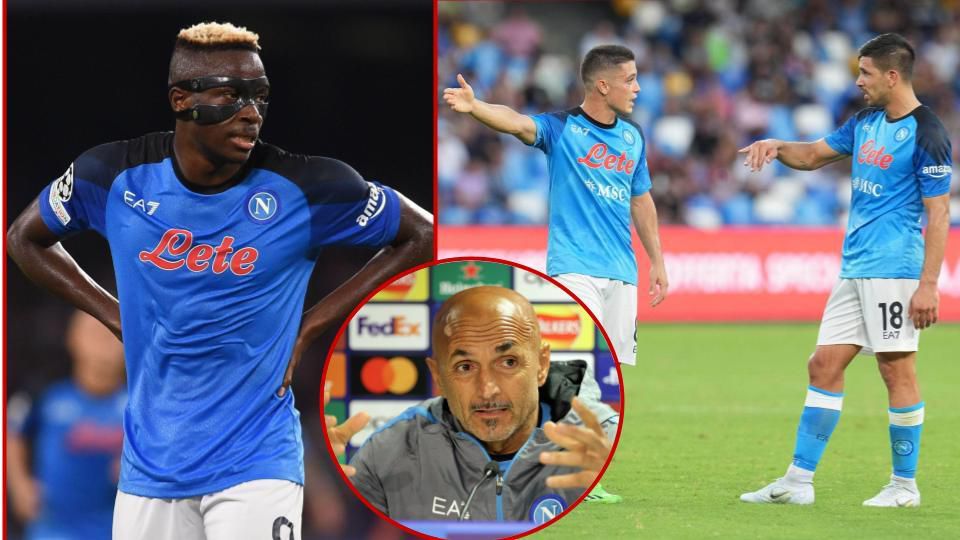Victor Osimhen's starting berth at Napoli is under threat