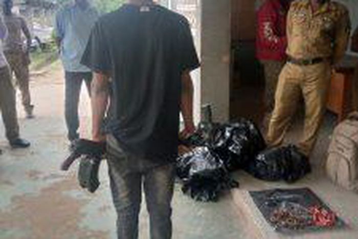 NDLEA arrests 25-year-old man with AK-47 riffle, pump action gun in Ondo