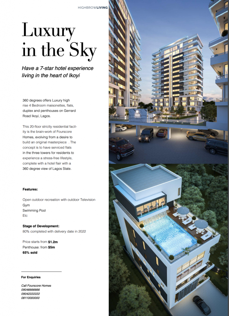 Luxury in the sky project