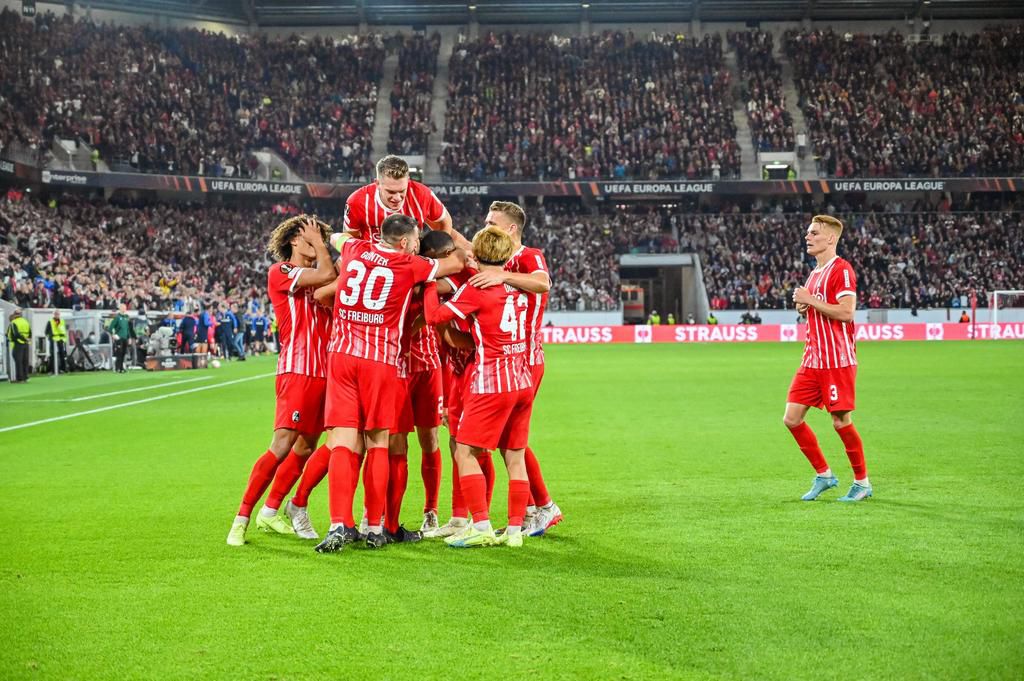 Freiburg has won three games in three.